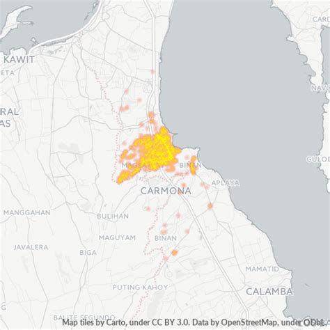 Map of The Philippines ZIP Code 4023 .